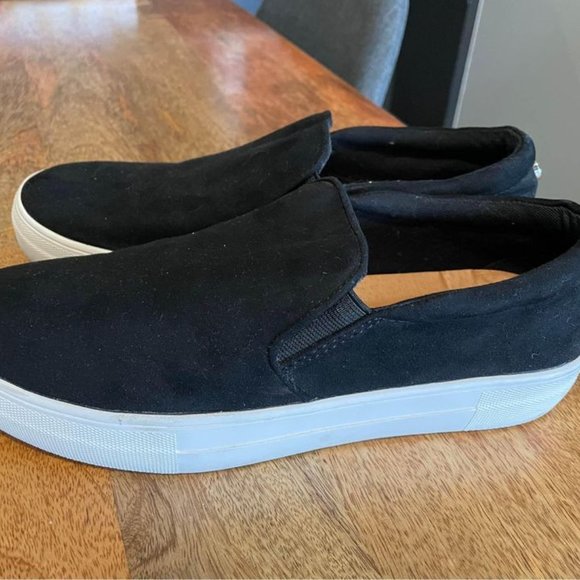 Steve Madden Gills Sneaker - Black - Picture 2 of 5